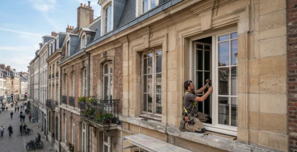 remplacer fenetres immeuble ancien tout respectant